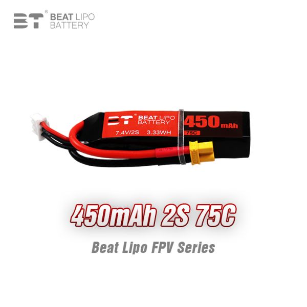 FPV Battery Series 450mah 2S 75C
