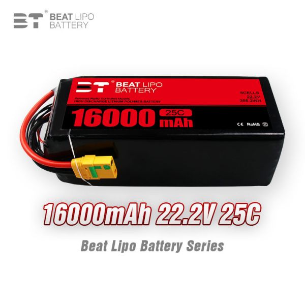 Beat lipo Battery Series 16000mah 6S 25C