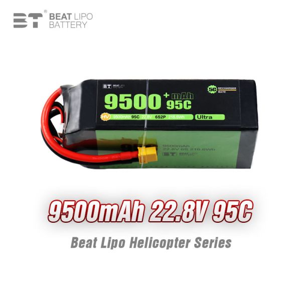 FPV Battery Series 9500mah 6S 22.8V 95C